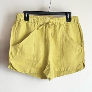 C&C California Linen Blend Shorts XS